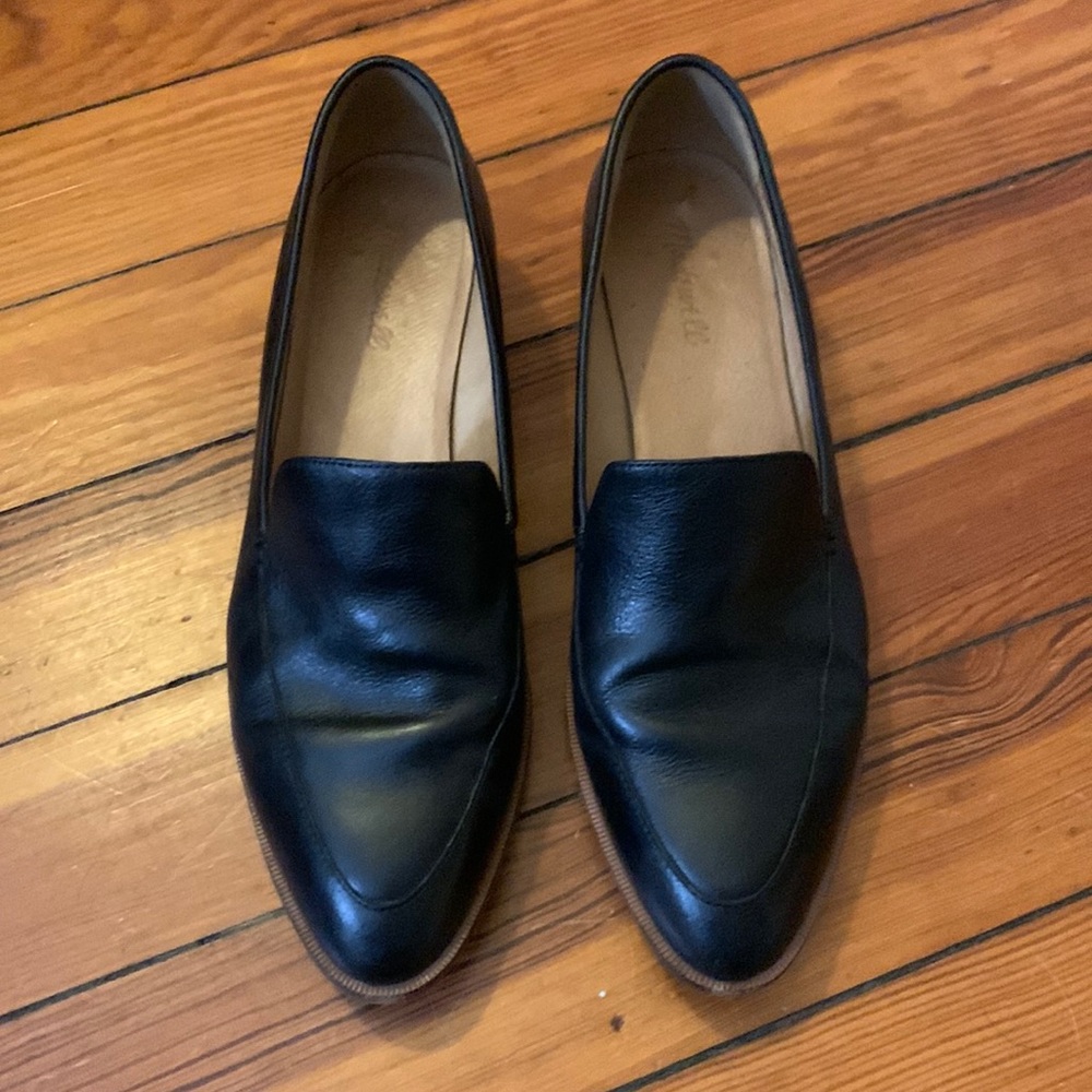 Madewell Frances black loafers size 11